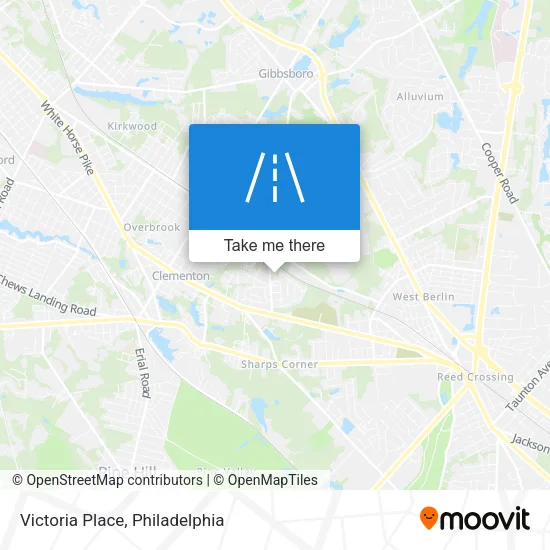 Victoria Place map