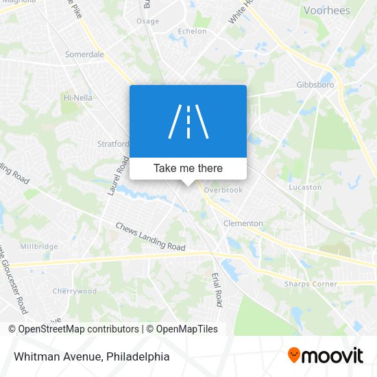 Mapa de Whitman Avenue