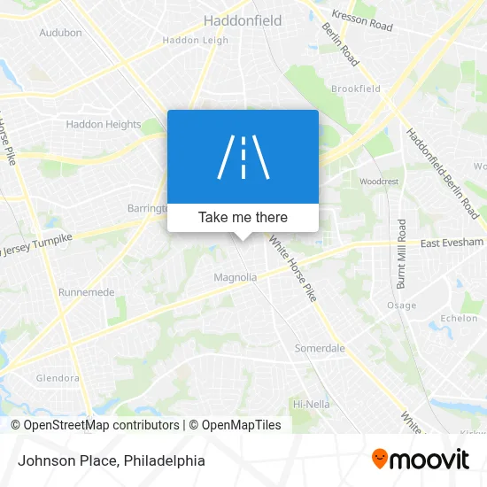 Johnson Place map