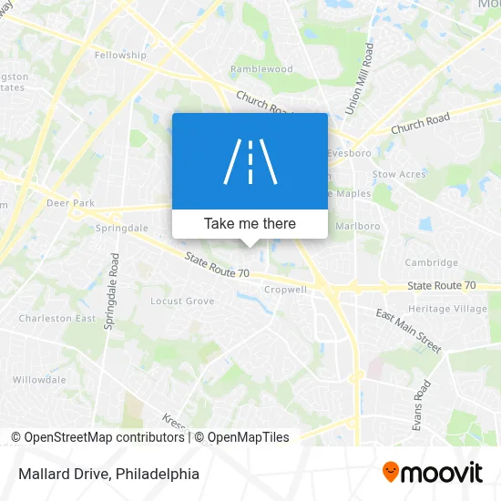 Mallard Drive map