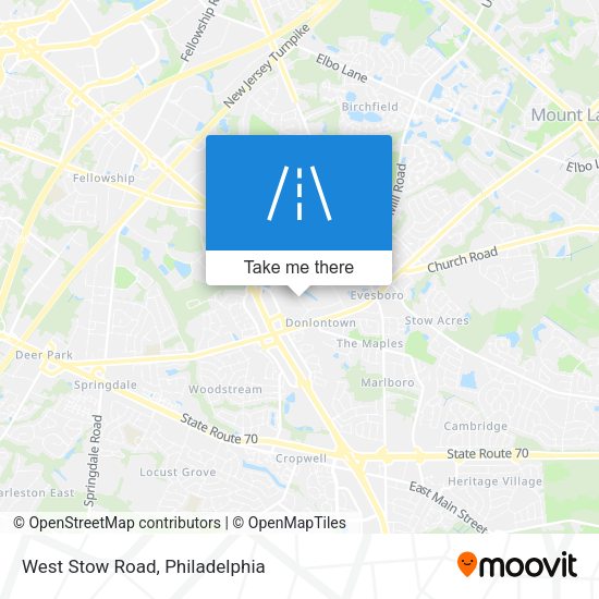 Mapa de West Stow Road