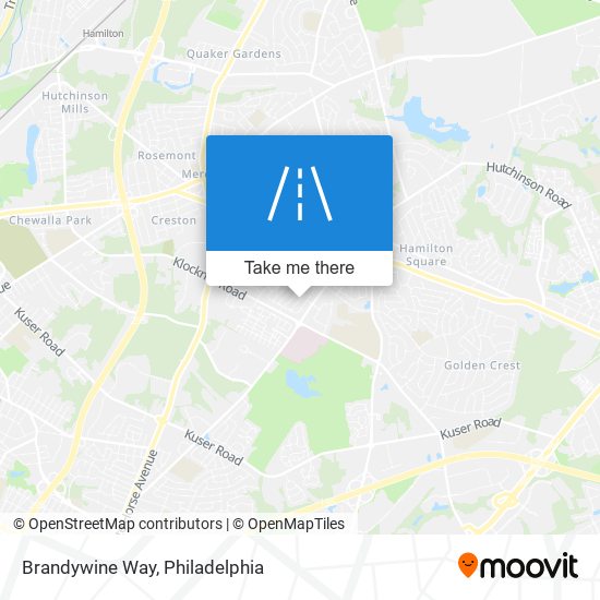 Brandywine Way map