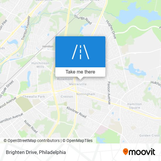 Mapa de Brighten Drive