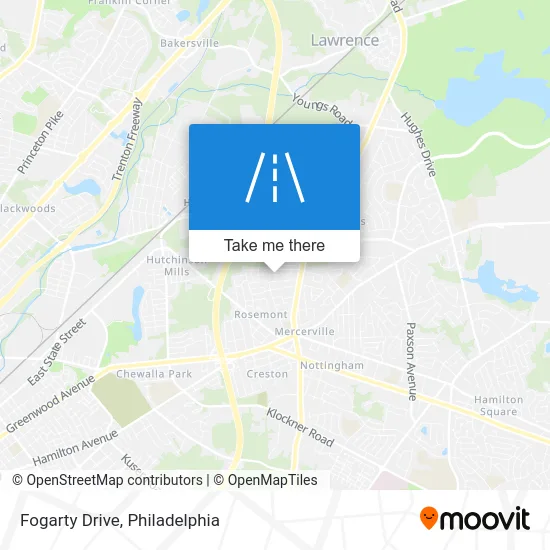 Fogarty Drive map