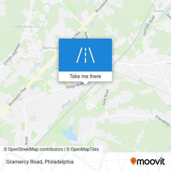 Mapa de Gramercy Road