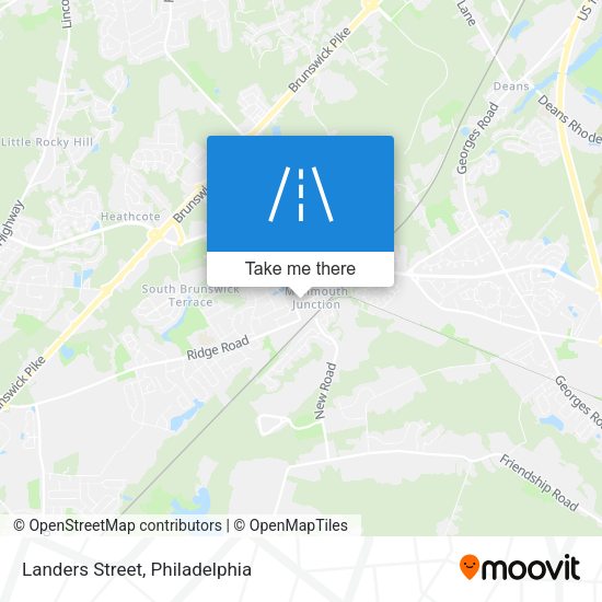 Mapa de Landers Street