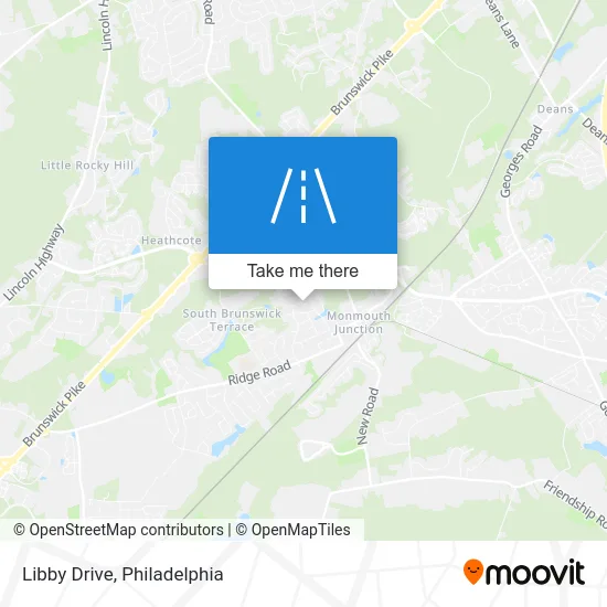 Libby Drive map