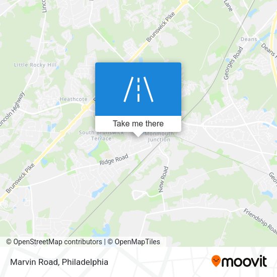 Mapa de Marvin Road