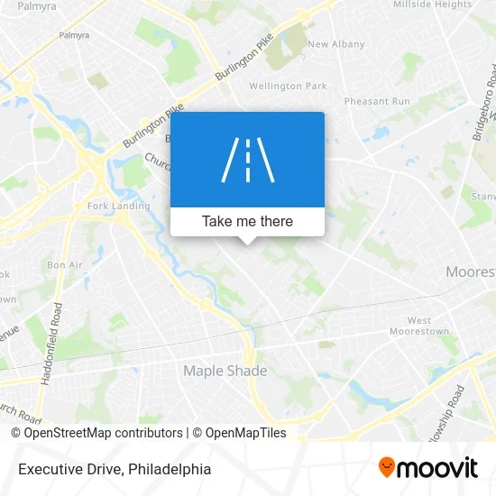 Executive Drive map