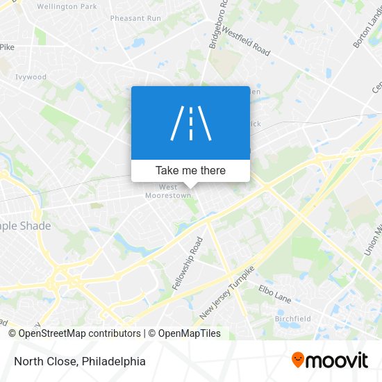 Mapa de North Close