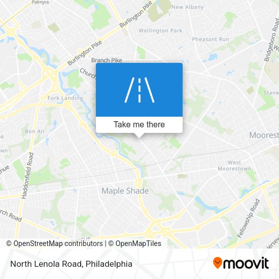 Mapa de North Lenola Road