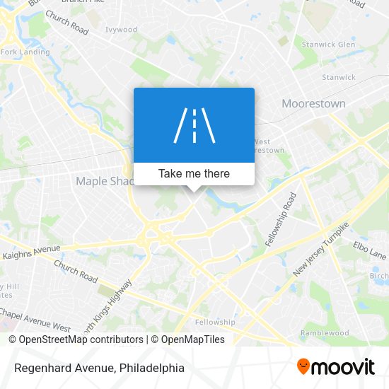 Mapa de Regenhard Avenue