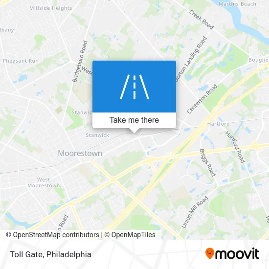 Toll Gate map