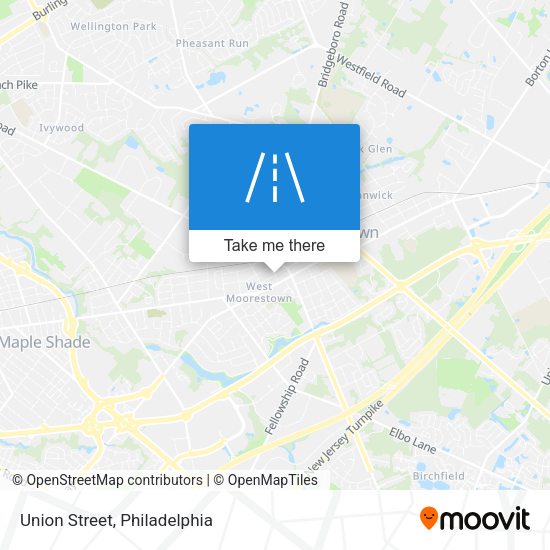 Mapa de Union Street
