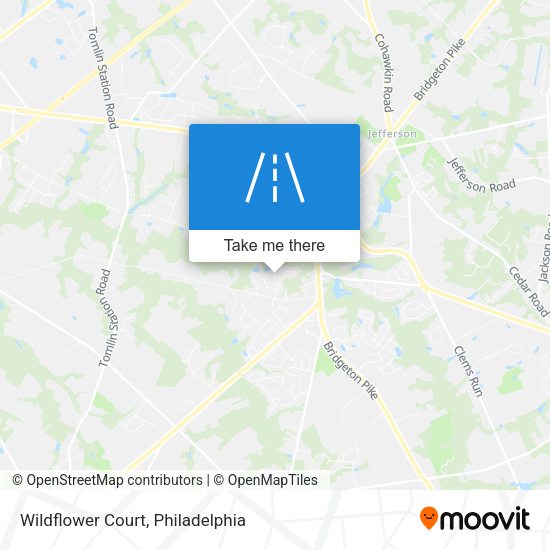 Mapa de Wildflower Court