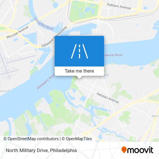 Mapa de North Military Drive
