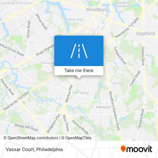 Mapa de Vassar Court