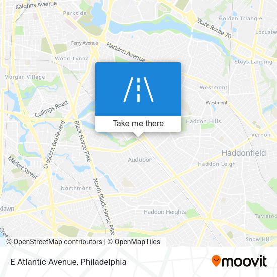Mapa de E Atlantic Avenue