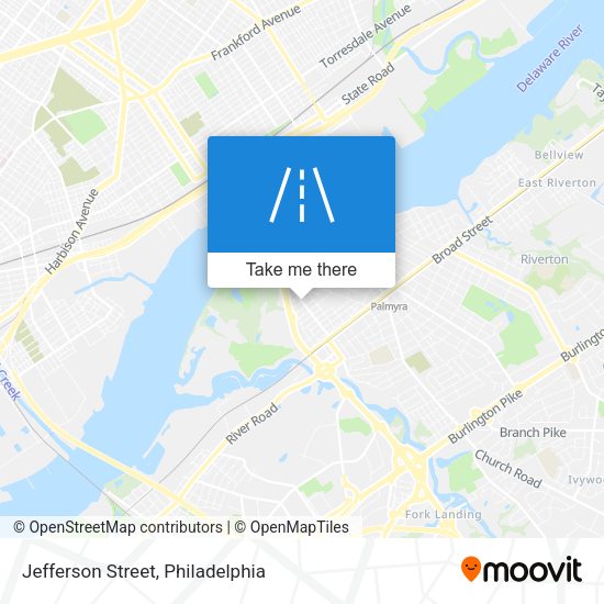 Mapa de Jefferson Street