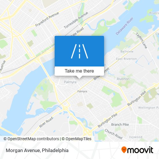 Mapa de Morgan Avenue