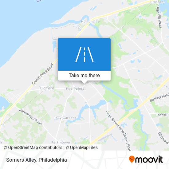 Mapa de Somers Alley