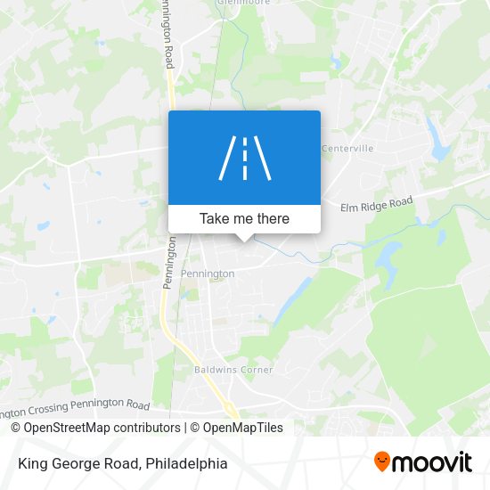 Mapa de King George Road
