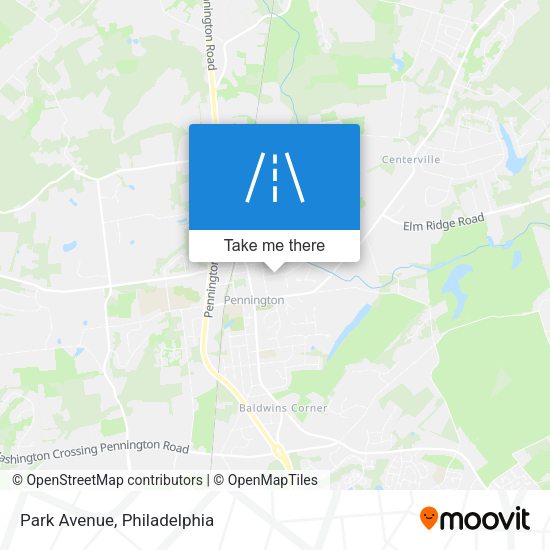 Mapa de Park Avenue
