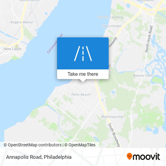 Annapolis Road map