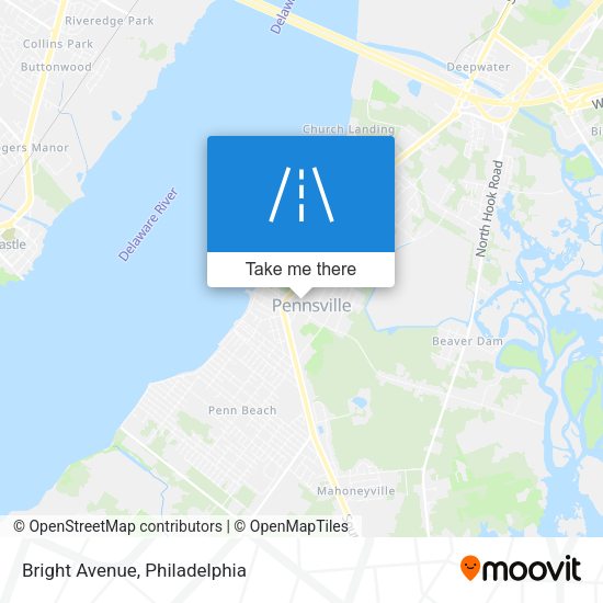 Mapa de Bright Avenue