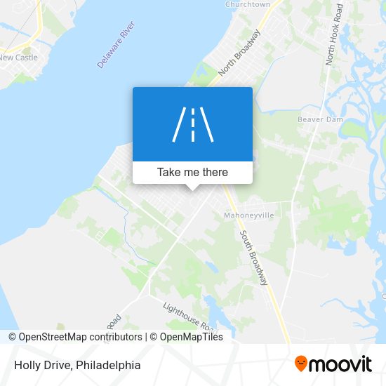 Mapa de Holly Drive