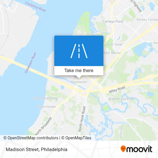 Madison Street map