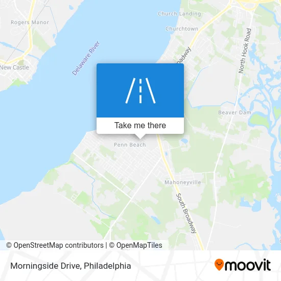 Morningside Drive map