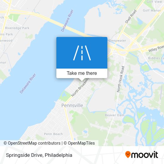 Mapa de Springside Drive