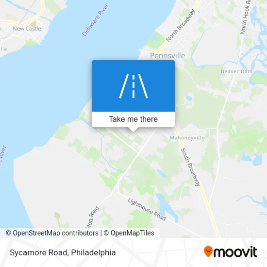 Sycamore Road map