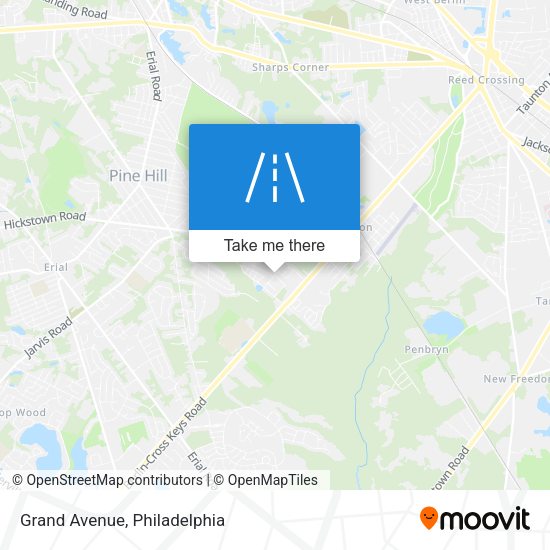Mapa de Grand Avenue