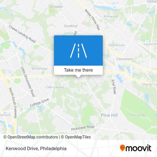 Kenwood Drive map