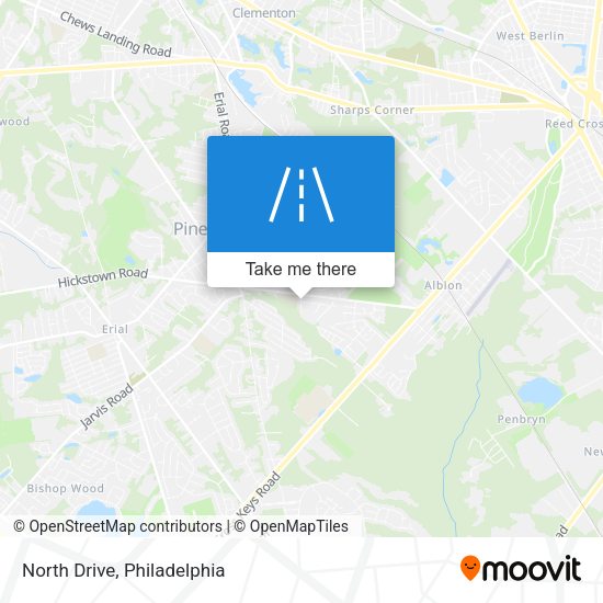 Mapa de North Drive