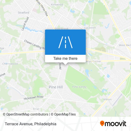 Terrace Avenue map