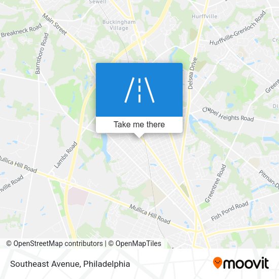 Mapa de Southeast Avenue