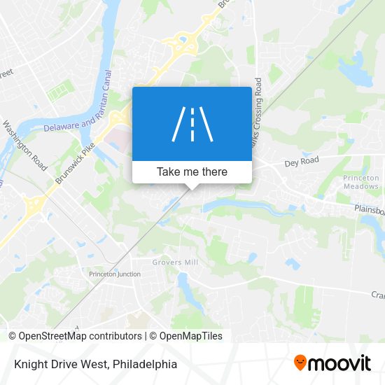 Mapa de Knight Drive West