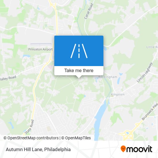 Mapa de Autumn Hill Lane