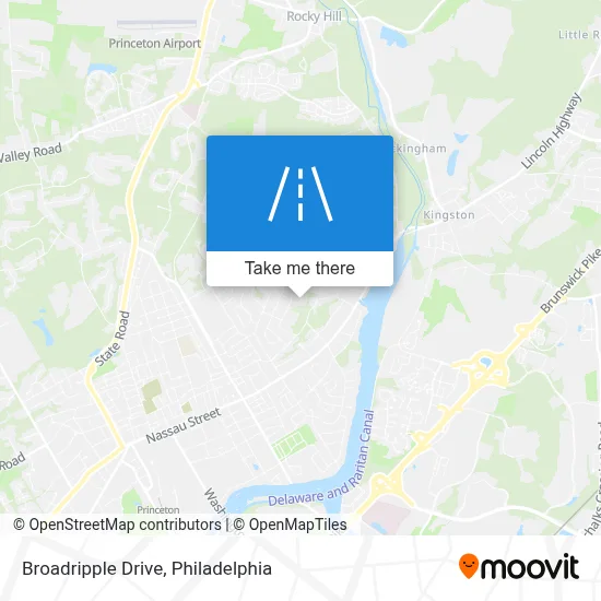 Broadripple Drive map