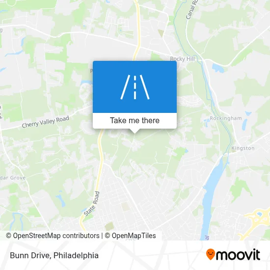 Bunn Drive map