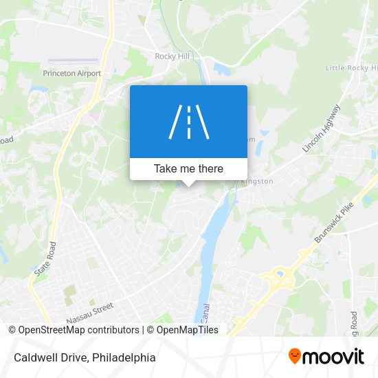 Mapa de Caldwell Drive