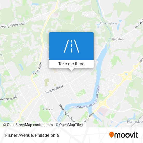 Mapa de Fisher Avenue