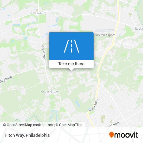 Mapa de Fitch Way