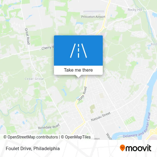 Foulet Drive map