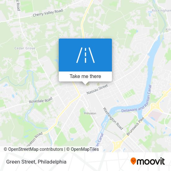 Green Street map
