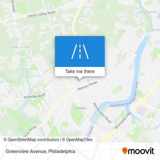 Mapa de Greenview Avenue