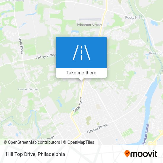 Mapa de Hill Top Drive